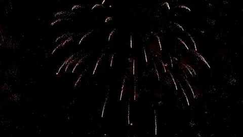 The fireworks in the night sky Video stock 82612188