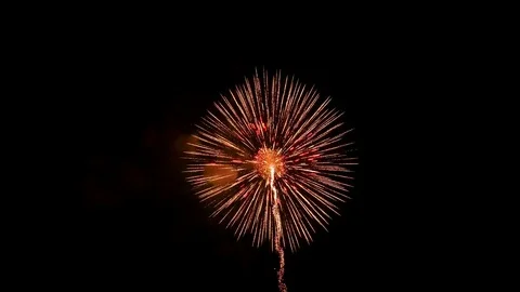 The fireworks in the night sky Vidéo 85388550