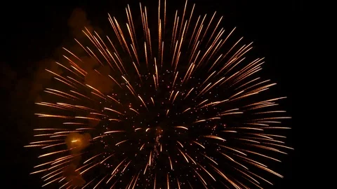 The fireworks in the night sky Vidéo 86270608
