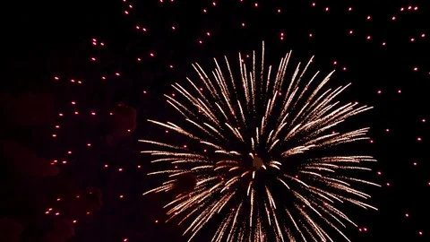 The fireworks in the night sky Vidéo 90239690