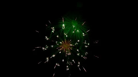 The fireworks in the night sky Vídeos de archivo 91799537
