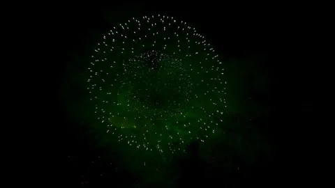 The fireworks in the night sky Vídeos de archivo 91938912