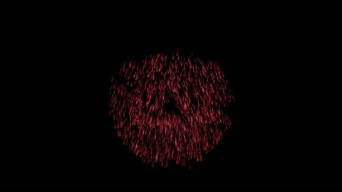 Fireworks in the night sky Stock Footage 146606519