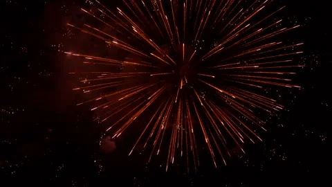 The fireworks in the night sky Stock-Footage 166186463