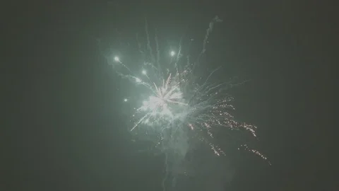 Fireworks in Nuremberg 4k Video stock 124573739