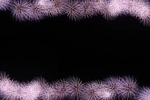 Fireworks or firecracker of frame. Stock Illustration
