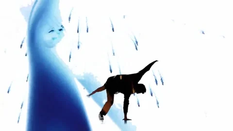 Fireworks Pack1 - Break dancing2 Stock Footage 313699103