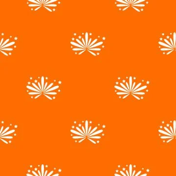 Fireworks pattern seamless Stock Illustration