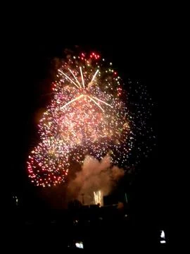 FIREWORKS Foto stock