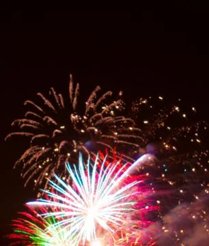 Fireworks Stock-Fotos