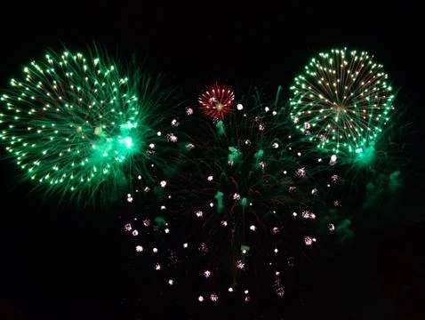 Fireworks Stock-Fotos