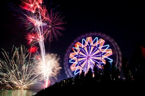Fireworks Foto stock