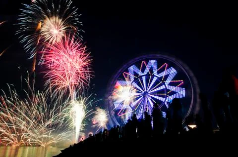 Fireworks Foto stock