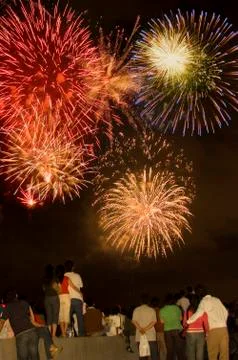 Fireworks Foto stock