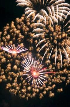 Fireworks Stock-Fotos