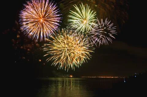 Fireworks Stock-Fotos