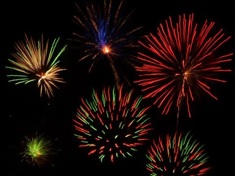 Fireworks Stock-Fotos