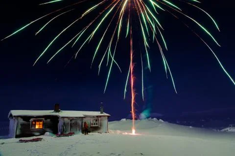 Fireworks Foto stock
