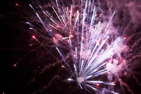 Fireworks Stockfoto's