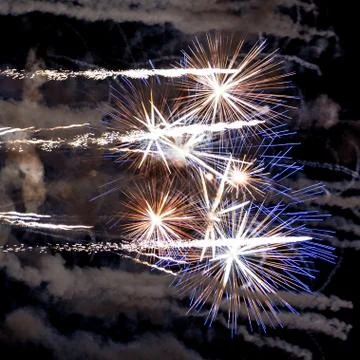 Fireworks Stockfoto's
