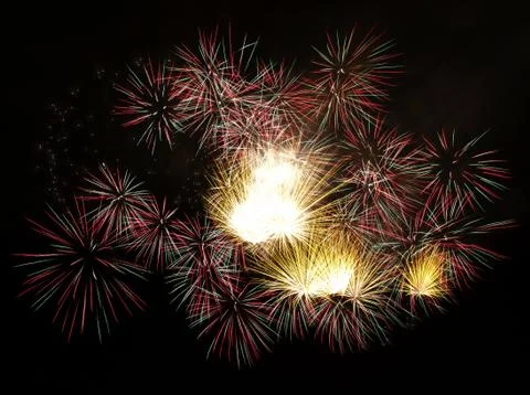 Fireworks Stock-Fotos