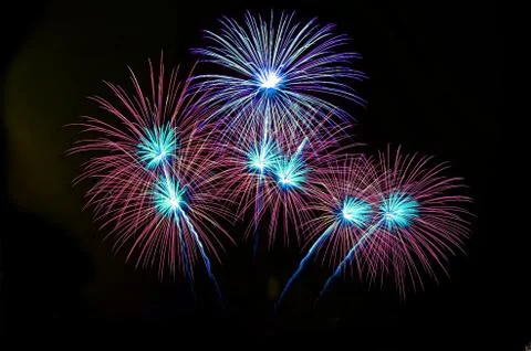 Fireworks. Foto stock