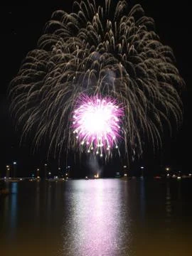 Fireworks Stockfoto's