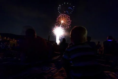 Fireworks Stock-Fotos