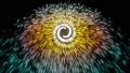 Fireworks pinwheel Catherine wheel celebration display 4th July 5th November 4K 4k or 4k+ Resolution