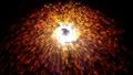 Fireworks pinwheel Catherine wheel HD Footage