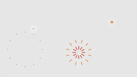Fireworks pop up art Line Motion Geometric Burst Stock Footage 320337448
