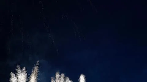 Fireworks postcards Stock Photos