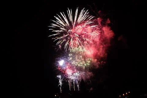 Fireworks q 스톡 사진