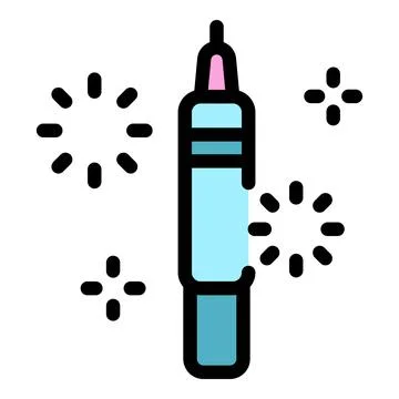 Fireworks rocket exploding, creating a festive atmosphere Stock Illustration