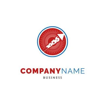 Fireworks Rocket Icon Logo Design Template Stock Illustration