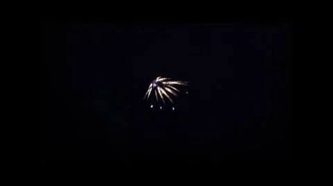 Fireworks shell Stock Footage 8359216