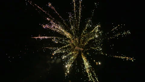 Fireworks shot in slowmo 4K Vidéo 172326476