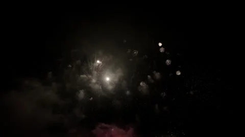 Fireworks Show Finale Stock Footage 278683232