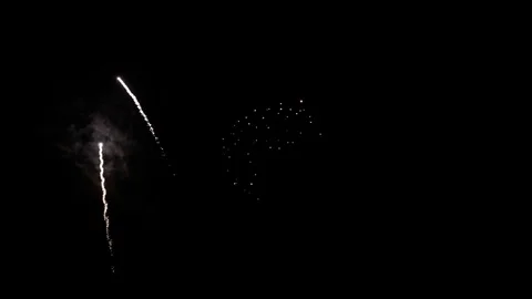 Fireworks show Stock Footage 80805273