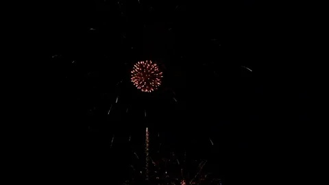 Fireworks Show Stock Footage 91841355