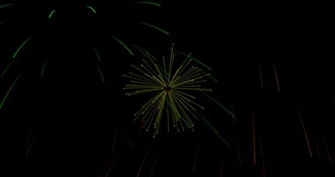 Fireworks Show Stock Footage 106571731