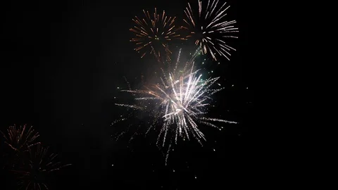 Fireworks show 스톡 동영상 110397789