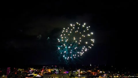 Fireworks Show Stock Footage 283930707