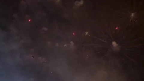 Fireworks Show Vídeo Stock 344106071