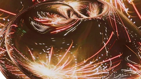 Fireworks Simulation in Stunning Detail Stock-Footage 266064841