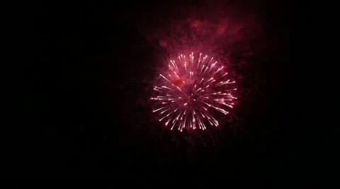 Fireworks in the sky. Stock-Footage 12372635