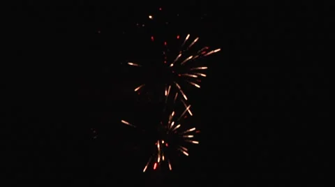 Fireworks in the sky. Video stock 42563621