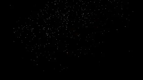 Fireworks in the sky at night Stock Footage 114155835