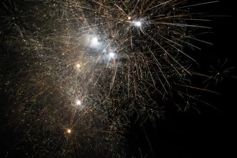 Fireworks in the sky Stock Photos