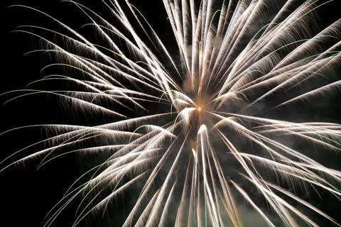 Fireworks in the sky Stock Photos